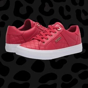 GUESS Women’s Loven Red Sneakers